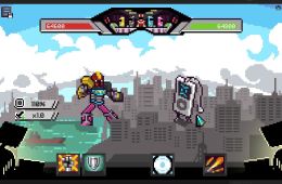 Скриншот из игры «Chroma Squad»