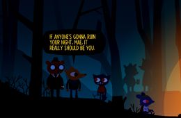 Скриншот из игры «Night in the Woods»