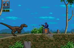 Скриншот из игры «Jurassic Park: Rampage Edition»