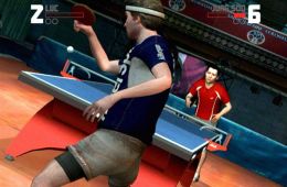 Скриншот из игры «Rockstar Games presents Table Tennis»