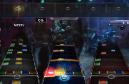 Скриншот из игры «Rock Band»