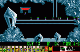 Скриншот из игры «Lemmings»