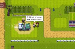 Скриншот из игры «Golf Story»