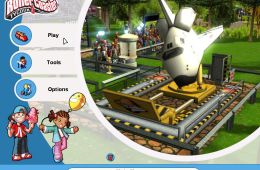 Скриншот из игры «RollerCoaster Tycoon 3»