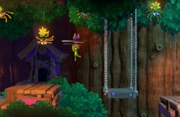 Скриншот из игры «Yooka-Laylee and the Impossible Lair»