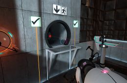 Скриншот из игры «Portal»