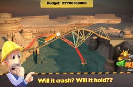 Скриншот из игры «Bridge Constructor»