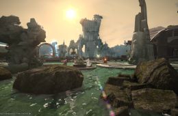 Скриншот из игры «Final Fantasy XIV Online»