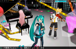 Скриншот из игры «Hatsune Miku: Project Diva F 2nd»