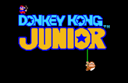 Скриншот из игры «Donkey Kong Junior»