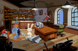 Скриншот из игры «Sam & Max Hit the Road»