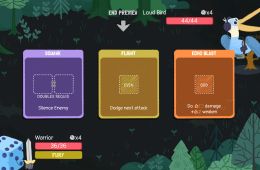 Скриншот из игры «Dicey Dungeons»