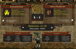 Скриншот из игры «Blood Bowl»