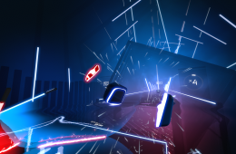 Скриншот из игры «Beat Saber»