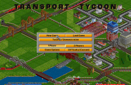 Скриншот из игры «Transport Tycoon»