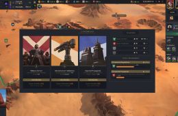 Скриншот из игры «Dune: Spice Wars»