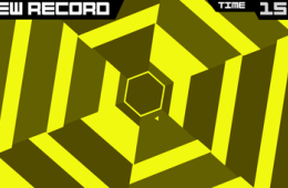 Скриншот из игры «Super Hexagon»