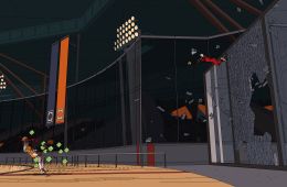 Скриншот из игры «Rollerdrome»