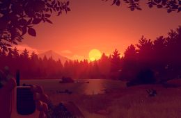 Скриншот из игры «Firewatch»