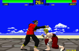 Скриншот из игры «Virtua Fighter»