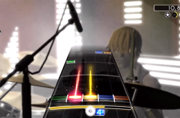 Скриншот из игры «Rock Band»