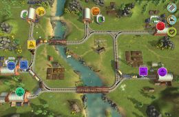 Скриншот из игры «Train Valley»