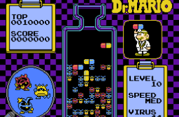 Скриншот из игры «Dr. Mario»