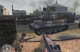 Скриншот из игры «Call of Duty»