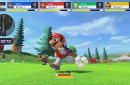 Скриншот из игры «Mario Golf: Super Rush»