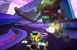 Скриншот из игры «Crash Tag Team Racing»