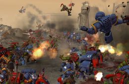 Скриншот из игры «Warhammer 40,000: Dawn of War»