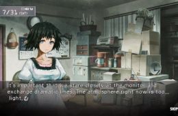Скриншот из игры «Steins;Gate»