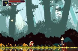 Скриншот из игры «Momodora: Reverie Under the Moonlight»