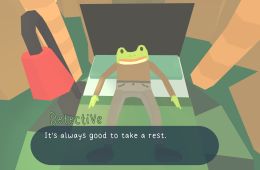 Скриншот из игры «Frog Detective 1: The Haunted Island»