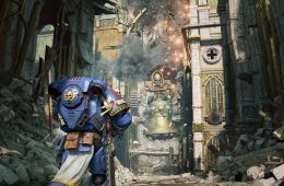 Скриншот из игры «Warhammer 40,000: Space Marine II»