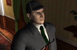 Скриншот из игры «Sherlock Holmes: The Mystery of the Mummy»