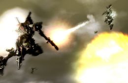 Скриншот из игры «Armored Core 4»