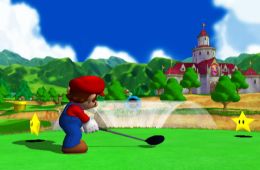 Скриншот из игры «Mario Golf: Toadstool Tour»