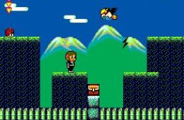 Скриншот из игры «Alex Kidd in Shinobi World»