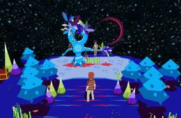 Скриншот из игры «YIIK: A Postmodern RPG»