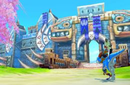 Скриншот из игры «Monster Hunter Stories»