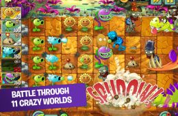 Скриншот из игры «Plants vs. Zombies 2: It's About Time»