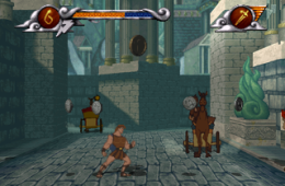 Скриншот из игры «Disney's Hercules Action Game»