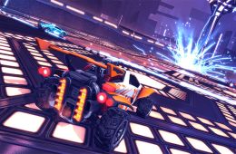 Скриншот из игры «Rocket League»