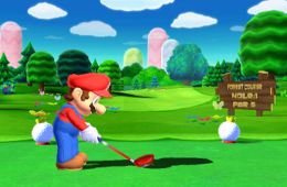 Скриншот из игры «Mario Golf: World Tour»