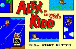 Скриншот из игры «Alex Kidd in Miracle World»