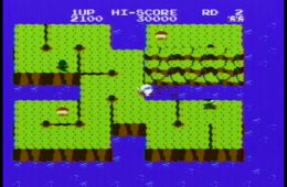 Скриншот из игры «Dig Dug II: Trouble in Paradise»
