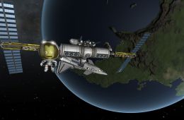 Скриншот из игры «Kerbal Space Program»