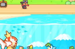 Скриншот из игры «Pokémon: Magikarp Jump»