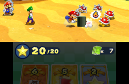 Скриншот из игры «Mario & Luigi: Paper Jam»